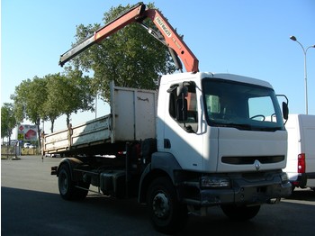 Самоскид вантажівка Для транспортування сипучих матеріалів RENAULT KERAX 300 BENNE GRUE: фото 1