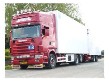 Scania 164-480 topline v8 - Рефрижератор вантажівка