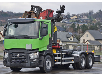 Гаковий мультиліфт вантажівка, Вантажівка з маніпулятором Renault C430: фото 4