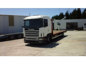 Бортова вантажівка/ Платформа SCANIA 124L 400 left hand drive 18 ton manual: фото 1