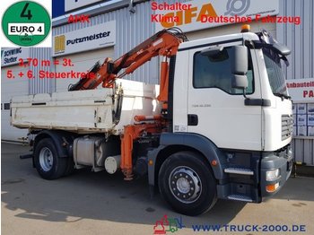 Самоскид вантажівка MAN TGM 18.330 Meiller Atlas 105.2 5.+ 6.Steuerkreis