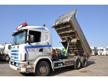 Самоскид вантажівка SCANIA R124 6X2 470