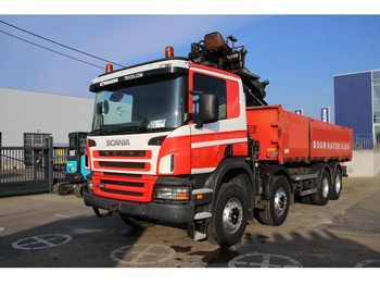 Самоскид вантажівка Scania P380 - HIAB 200C