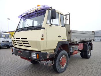 Steyr Albula 320 4x4 3-Seitenkipper blattgefedert - Самоскид вантажівка