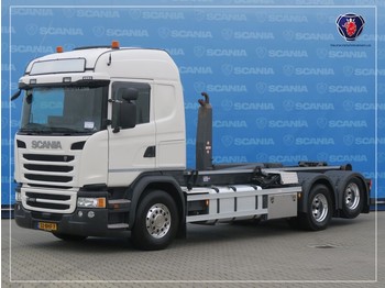 Гаковий мультиліфт вантажівка Scania G450 LB6X2HSA | HOOKLIFT 25T | ABROLLKIPPER 25T | VDL | ALCOAS: фото 1