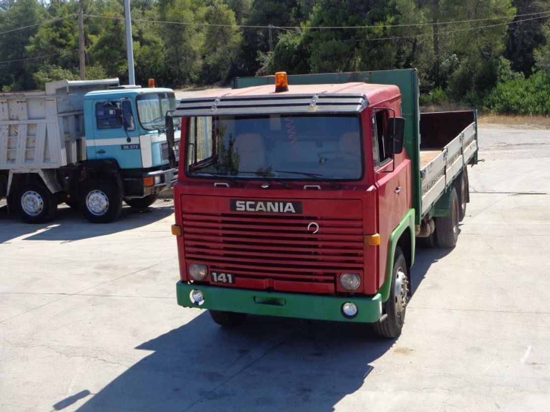 Бортова вантажівка/ Платформа Scania LB141 V8 SCANIA LBS 141 (6X2) V8: фото 3