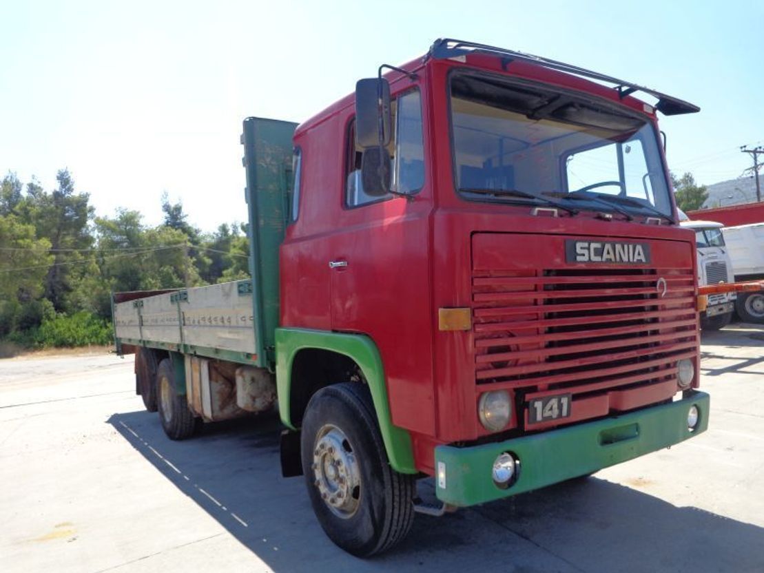 Бортова вантажівка/ Платформа Scania LB141 V8 SCANIA LBS 141 (6X2) V8: фото 2