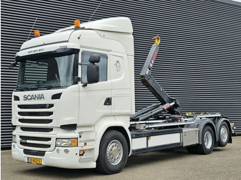 Scania R450 6x2*4 / EURO 6 / HOOKLIFT / ABROLKIPPER - Гаковий мультиліфт вантажівка: фото 1