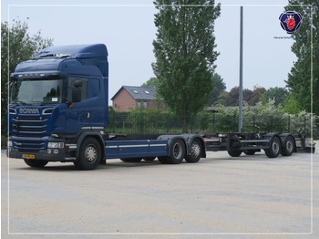 Вантажівка шасі Scania R450 LB6X2*4MLB | BDF | Wechselramen | mit hanger: фото 1