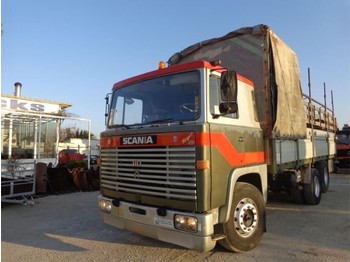 Бортова вантажівка/ Платформа Scania SCANIA VABIS LBS 110 SUPER (6X2): фото 1