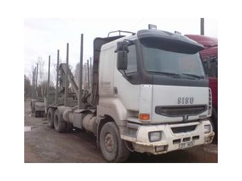 Sisu E12M, 6x4 mit kran - Вантажівка