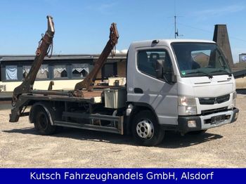Скіповий навантажувач вантажівка Mitsubishi Canter 7 C 18 Tele - Absetzer - Meiller