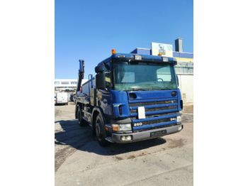 Скіповий навантажувач вантажівка Scania G 94 260 MEILLER TELESKOP Absetzkipper