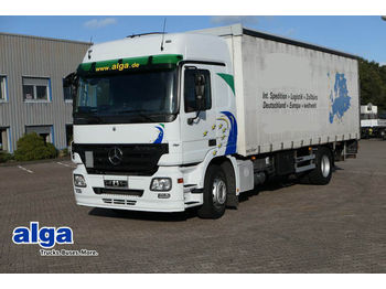 Тентована вантажівка Mercedes-Benz 1836 Actros 4x2,7.300mm lang,Gardine Lbw 2.000kg
