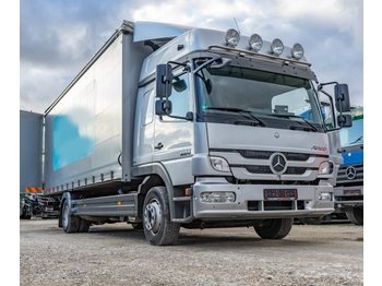 Тентована вантажівка Mercedes-Benz Atego 1224L Pritsche/Plane Schlafkabine TOP!