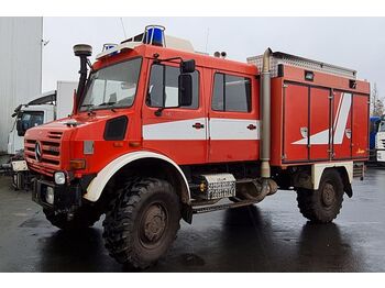 Unimog Unimog U4000 Löschfahrzeug 4x4 Feuerwehr  - Вантажівка цистерна