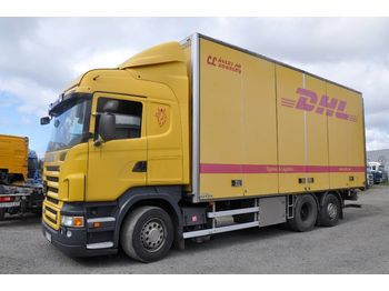 Вантажівка з закритим кузовом SCANIA R480 6x2