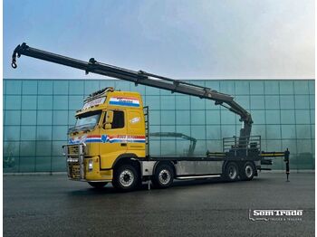 Бортова вантажівка/ Платформа, Вантажівка з маніпулятором Volvo FH 13.500 8X2R FAL16.0 RADT-A8: фото 1