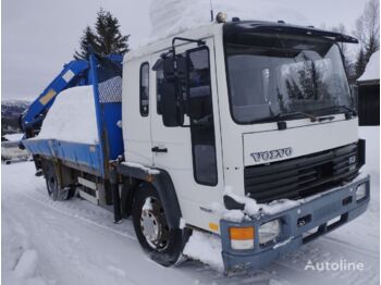 Бортова вантажівка/ Платформа, Вантажівка з маніпулятором Volvo FL6: фото 2