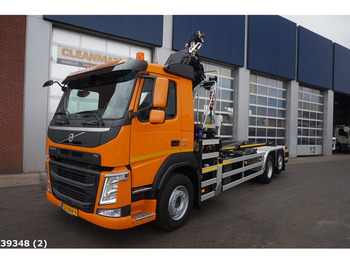 Volvo FM 410 HMF 23 ton/meter laadkraan - Гаковий мультиліфт вантажівка, Вантажівка з маніпулятором: фото 2