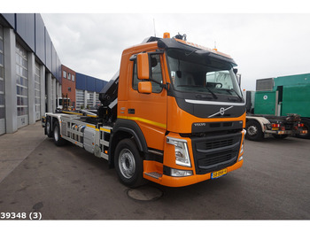 Volvo FM 410 HMF 23 ton/meter laadkraan - Гаковий мультиліфт вантажівка, Вантажівка з маніпулятором: фото 3