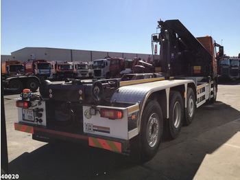 Гаковий мультиліфт вантажівка, Вантажівка з маніпулятором Volvo FM 420 8x2 HMF 28 ton/meter laadkraan Welvaarts weighing system: фото 4