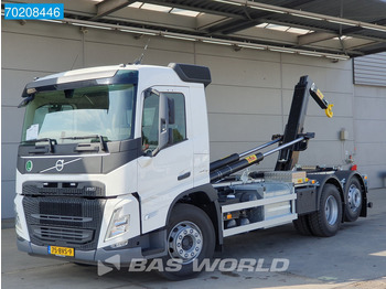 Volvo FM 430 6X2 HYVA 20-60-S containersystem Lift+Steering Euro 6 - Гаковий мультиліфт вантажівка: фото 1