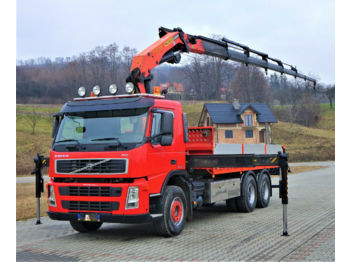 Бортова вантажівка/ Платформа Volvo FM 480 Pritsche 6,40m + Kran*6x4*: фото 1
