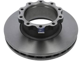 Новий Гальмівни диск в категорії Вантажівки DT Spare Parts 3.62052 Brake disc D: 377 mm, 10 bores, P: 195 mm, M14 x 1,5, d: 162 mm, H: 128 mm, S: 45 mm, s: 37 mm: фото 1