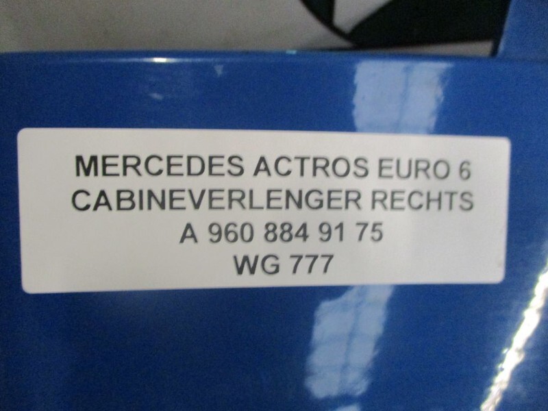 Кабіна й інтер'єр в категорії Вантажівки Mercedes-Benz ACTROS A 960 884 91 75 CABINEVERLENGER RECHTS EURO 6: фото 2