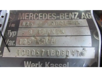 Маточина Mercedes-Benz As onderdelen 9 Tonnen: фото 3