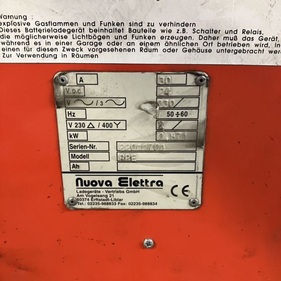 Електрична система в категорії Вантажно-розвантажувальна техніка Nuova Elettra 24V/30A RpF: фото 6