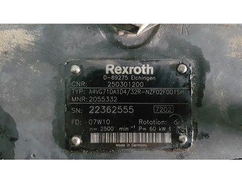 Гідравліка Rexroth A4VG71DA1D4/32R - Drive pump/Fahrpumpe/Rijpomp: фото 3