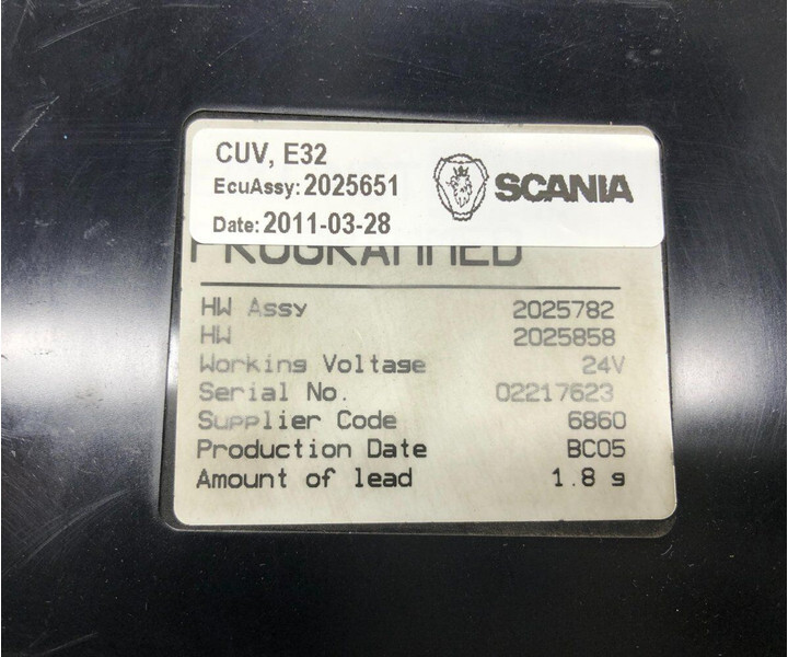 Блок управління Scania K-series (01.06-): фото 5