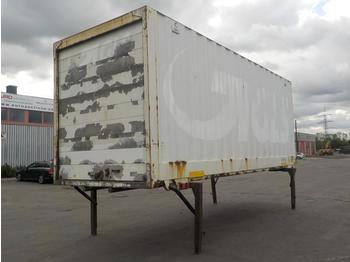 Кузов - фургон 7.45m Steel Swap Box, Roll Door: фото 1