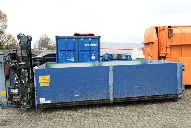 Мультиліфт-контейнер, Вантажівка з маніпулятором Abrollcontainer, Kran Hiab 099 BS-2 Duo: фото 2
