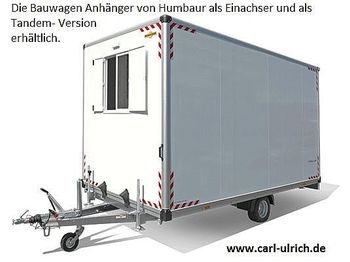 Новий Житловий контейнер Humbaur - Bauwagen 184222-24PF30 Einachser: фото 1