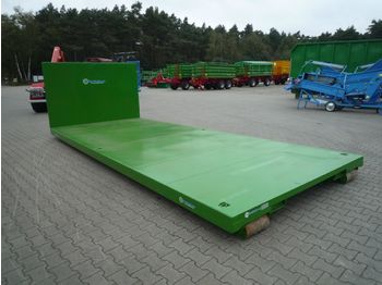 EURO-Jabelmann Container STE 6500/Plattform Abrollcontainer, Ha  - Мультиліфт-контейнер