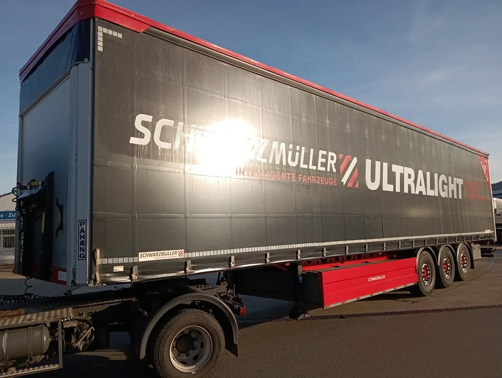 Schwarzmüller 3-A-ULTRALIGHT-Pal-Kiste Liftachse SAF 5680kgTÜV  - Тентований напівпричіп: фото 5