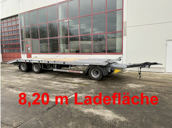 Möslein 3 Achs Tieflader gerader Ladefläche 8,10 m,Neuf - Низькорамна платформа причіп: фото 1