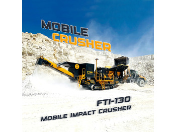 FABO FTI-130 MOBILE IMPACT CRUSHER 400-500 TPH | AVAILABLE IN STOCK - Мобільна дробарка: фото 1