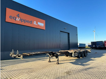 Pacton 45FT HC multi (3x uitschuifbaar), 2x liftas, SAF+trommelremmen, NL-chassis - Контейнеровоз/ Змінний кузов напівпричіп: фото 1