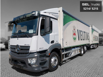 Mercedes-Benz Antos 2540 / KOMPLETT/LBW/Ret. / Lift-Lenkachse - Для перевезення напоїв вантажівка: фото 1