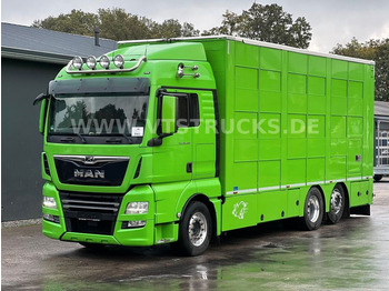 MAN TGX 26.460 6X2-4 LL Euro 6 3.Stock Cuppers  - Для перевезення худоби вантажівка: фото 1