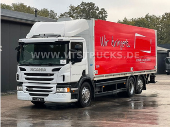 Scania P 360 6x2 Euro 5 Getränkewagen mit Ladebordwand - Для перевезення напоїв вантажівка: фото 1