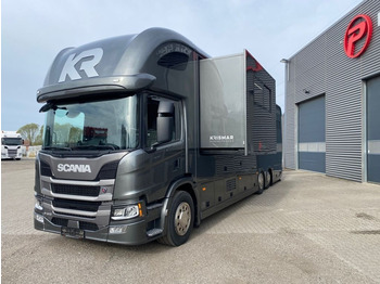 Scania P410 6x2 Lószállító (6) - Коневоз: фото 1