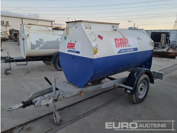 Bowser Supply 1000 Litre Single Axle Bunded Fuel Bowser, - Резервуар для зберігання: фото 1