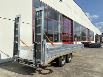 Низькорамна платформа причіп Möslein  Neuer 13 t Tandemtieflader, Stahl- Boden: фото 5