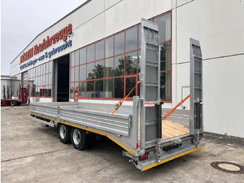 Новий Низькорамна платформа причіп Для транспортування важкої техніки Möslein TTT 11- 7,28  Neuer Tandemtieflader, 7,28 m Ladefläche: фото 3