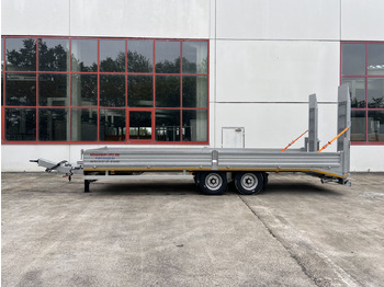Новий Низькорамна платформа причіп Для транспортування важкої техніки Möslein TTT 11- 7,28  Neuer Tandemtieflader, 7,28 m Ladefläche: фото 4
